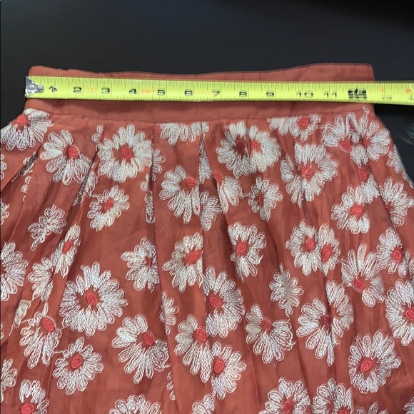 Plenty Tracy Reese embroidered skirt NWOT - Picture 6 of 7